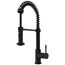 Edison Single Handle Pull-Down Sprayer Kitchen Faucet w/ Touchless Sensor (Matte Black), VG02001MBS