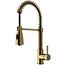 Brant Single Handle Pull-Down Sprayer Kitchen Faucet (Matte Brushed Gold), VG02003MG