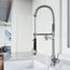 Zurich Single Handle Pull-Down Sprayer Kitchen Faucet (Chrome), VG02007CH