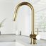 Gramercy Single Handle Pull-Down Spout Kitchen Faucet (Matte Brushed Gold), VG02008MG