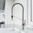 Livingston Single Handle Pull-Down Sprayer Kitchen Faucet (Stainless Steel), VG02027ST