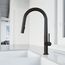 Greenwich Single Handle Pull-Down Sprayer Kitchen Faucet (Matte Black), VG02029MB