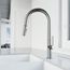 Greenwich Single Handle Pull-Down Sprayer Kitchen Faucet (Stainless Steel), VG02029ST