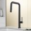 Parsons Single Handle Pull-Down Sprayer Kitchen Faucet (Matte Black), VG02031MB