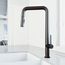 Parsons Single Handle Pull-Down Sprayer Kitchen Faucet (Matte Black), VG02031MB