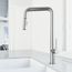 Parsons Single Handle Pull-Down Sprayer Kitchen Faucet (Stainless Steel), VG02031ST