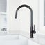 Bristol Single Handle Pull-Down Sprayer Kitchen Faucet (Matte Black), VG02033MB