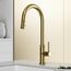Bristol Single Handle Pull-Down Sprayer Kitchen Faucet (Matte Brushed Gold), VG02033MG