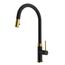 Bristol Single Handle Pull-Down Sprayer Kitchen Faucet (Matte Brushed Gold/Matte Black), VG02033MGMB