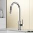 Bristol Single Handle Pull-Down Sprayer Kitchen Faucet (Stainless Steel), VG02033ST