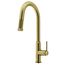Hart Arched Single Handle Pull-Down Spout Kitchen Faucet (Matte Brushed Gold), VG02035MG