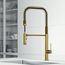 Sterling Single Handle Pull-Down Sprayer Kitchen Faucet (Matte Brushed Gold), VG02037MG