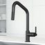 Utopia Single Handle Pull-Down Sprayer Kitchen Bar Faucet (Matte Black), VG02038MB