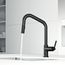 Utopia Single Handle Pull-Down Sprayer Kitchen Bar Faucet (Matte Black), VG02038MB