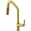 Utopia Single Handle Pull-Down Sprayer Kitchen Bar Faucet (Matte Brushed Gold), VG02038MG