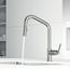 Utopia Single Handle Pull-Down Sprayer Kitchen Bar Faucet (Stainless Steel), VG02038ST