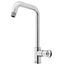 Cass Industrial Single Handle Kitchen Bar Faucet in Chrome (Chrome), VG02040CH
