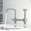 Cass Single Handle Bridge Kitchen Faucet (Chrome), VG02050CH