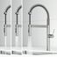 Edison Pro Single Handle Pull-Down Kitchen Faucet (Stainless Steel), VG02052ST