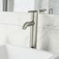 Seville Single Handle Bathroom Vessel Faucet (Brushed Nickel), VG03009BN