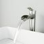 Niko Single Handle Bathroom Vessel Faucet (Brushed Nickel), VG03024BN
