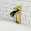 Niko Single Handle Bathroom Vessel Faucet (MatteBrushed Gold), VG03024MG