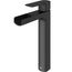 Amada Single Handle Bathroom Vessel Faucet (Matte Black), VG03026MB