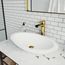 Amada Single Handle Bathroom Vessel Faucet (Matte Brushed Gold), VG03026MG