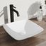 Lexington Single Handle Bathroom Vessel Faucet (Carbon Fiber/Matte Black), VG03028MB