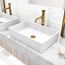 Cass Single Handle Bathroom Vessel Faucet (Matte Brushed Gold), VG03030MG