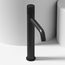 Apollo Button Operated Bathroom Vessel Faucet (Matte Black), VG03031MB