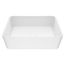 Marigold Matte Stone 18" x 14" x 5" Rectangular Vessel Bathroom Sink (Modern White)