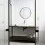 Starr Matte Stone 17" x 13" x 5" Rectangular Vessel Bathroom Sink (Modern White)