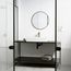 Bryant Matte Stone 23" x 15" x 5" Rectangular Vessel Bathroom Sink (Modern White)