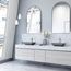 Duomo Concreto Stone 18" x 13" x 4" Rectangular Vessel Bathroom Sink (Gothic Gray)