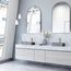 Segovia Concreto Stone 16" x 12" x 4" Rectangular Vessel Bathroom Sink (Gothic Gray)