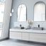 Coca Concreto Stone 19" x 15" x 5" Rectangular Vessel Bathroom Sink (Gothic Gray)