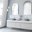 Windsor Concreto Stone 16" x 16" x 5" Round Fluted Bathroom Vessel Sink (Ash-Gray)