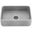 Cadman Concreto Stone 18" x 13" x 5" Rectangular Fluted Bathroom Vessel Sink (Ash-Gray)