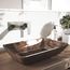 Cornelius Single Handle Wall Mount Bathroom Faucet (Brushed Nickel), VG05004BN