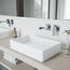 Atticus Single Handle Wall Mount Bathroom Faucet (Chrome), VG05005CH