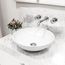 Cass Two Handle Wall Mount Bathroom Faucet (Brushed Nickel), VG05007BN