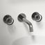 Cass Two Handle Wall Mount Bathroom Faucet (Chrome), VG05007CH