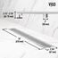 Elan 24" Linear Shower Drain (Chrome)