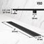 Elan 24" Linear Shower Drain (Matte Black)