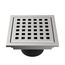 Elan Square Shower Drain (Brushed Nickel)