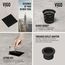 Elan Square Shower Drain (Matte Black)