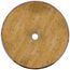 Giovanni Glass 17" x 17" x 6" Round Vessel Bathroom Sink (Amber Sunset)