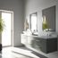 Giovanni Glass 17" x 17" x 6" Round Vessel Bathroom Sink (Frosted White)