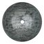 Giovanni Glass 17" x 17" x 6" Round Vessel Bathroom Sink (Titanium Gray)